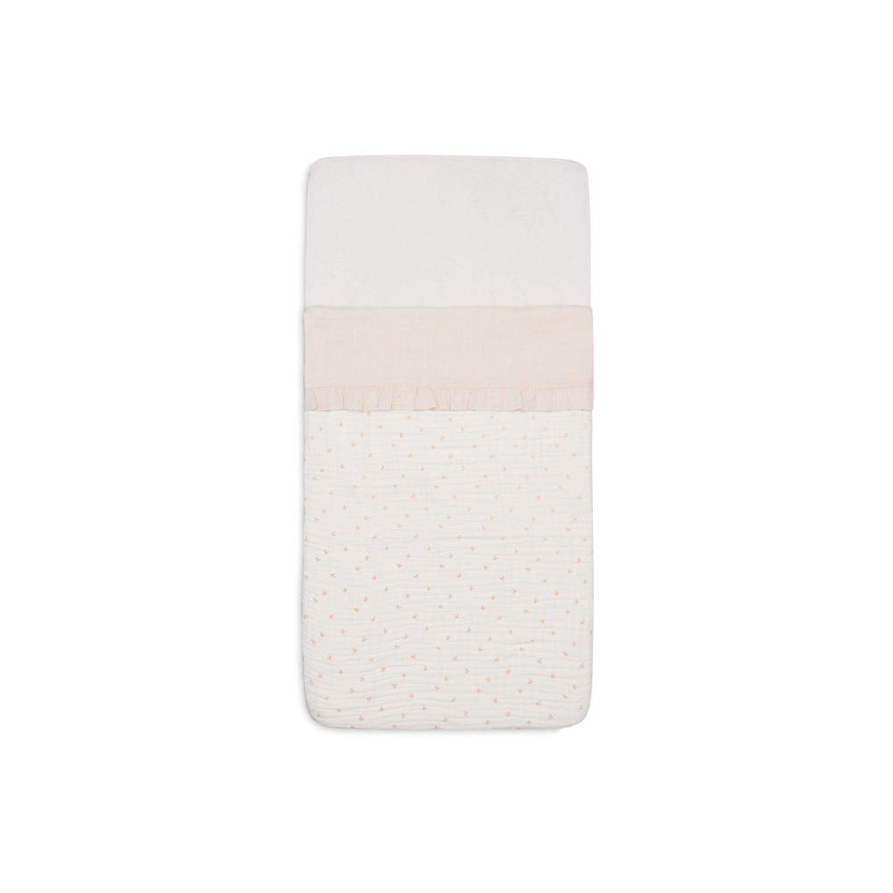 Jollein wieglaken Ruffle Natural
