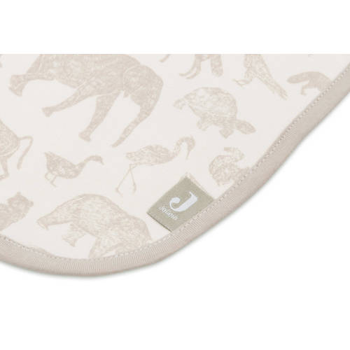 Jollein slab Animals- set van 5 Multi Dierenprint | Slab van