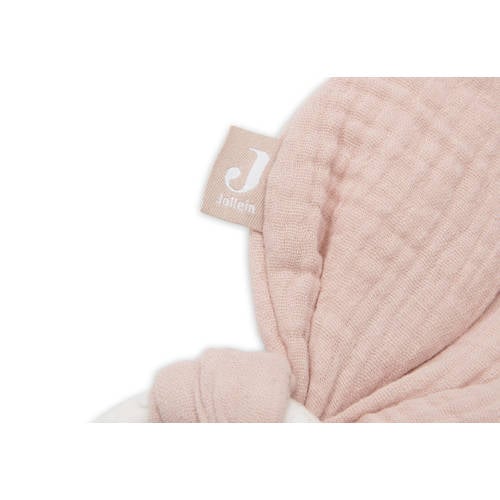 Jollein siliconen bijtring Bunny Ears Wild Rose Roze