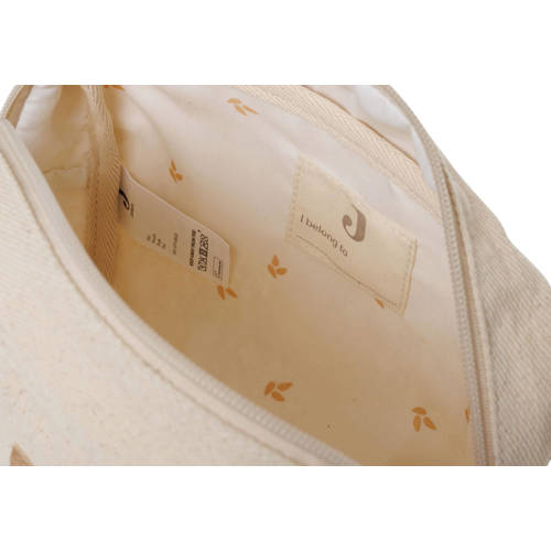 Jollein etui Twill Natural Luieretui Beige Panterprint