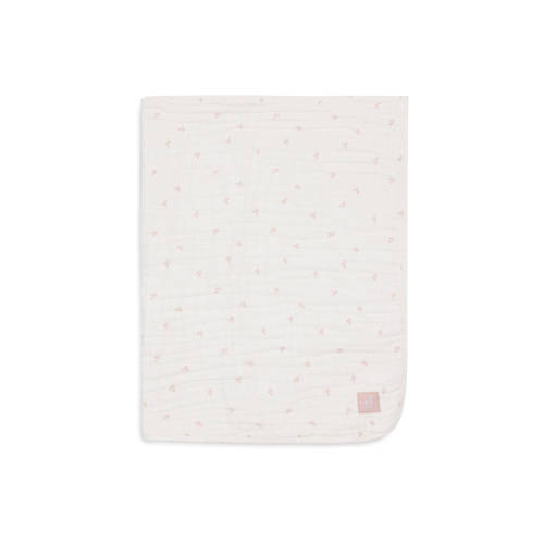 Jollein Deken Hydrofiel Wieg 75x100cm Harvest Wild Rose Babydeken Roze