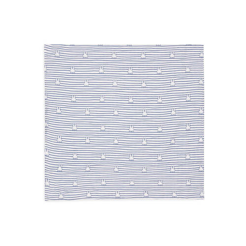 Jollein Hydrofiele Doek Small 70x70cm beige (4 pack) Hydrofiele luiers Blauw