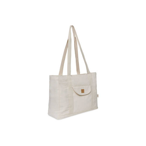 Jollein luiertas shopper Twill Natural Beige | Luiertas van