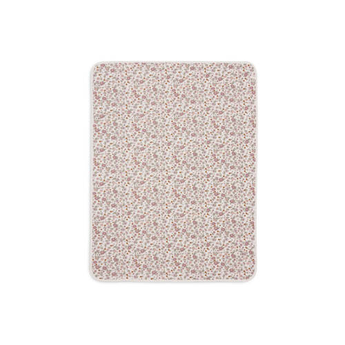 Jollein jerseywiegdeken Retro Flowers Babydeken Multi Bloemen