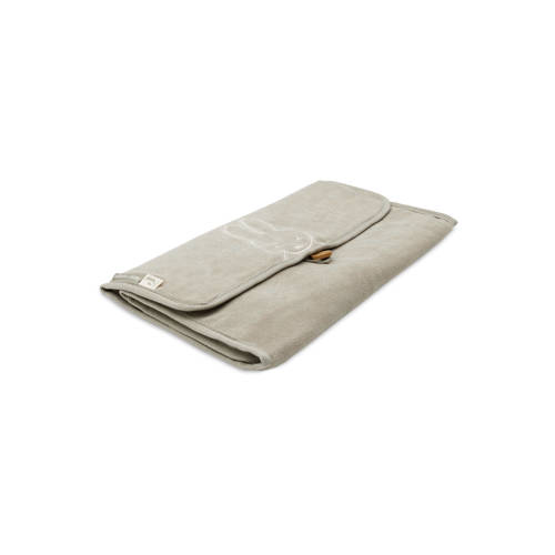 Jollein badstof verschoningsmat Miffy Olive Green Verschoonmatje Groen
