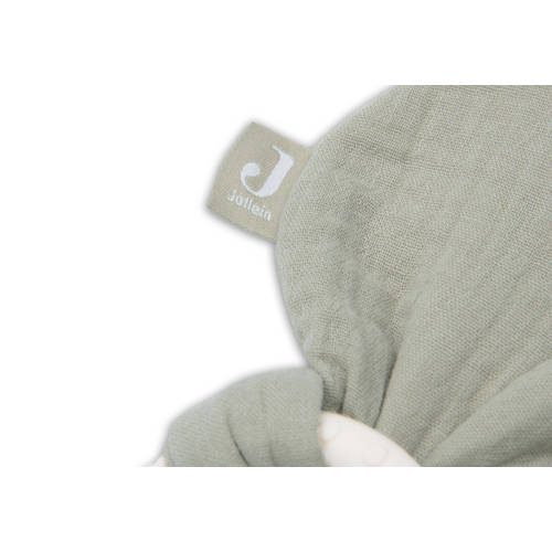 Jollein siliconen bijtring Bunny Ears Olive Green Groen