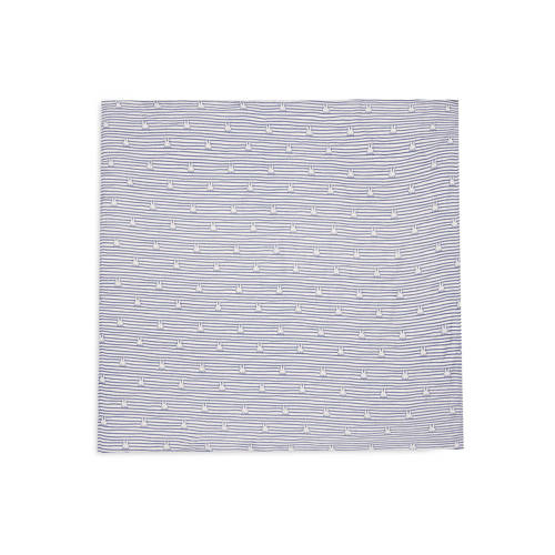 Jollein hydrofiele doek large Miffy Stripe Navy set van 2 Hydrofiele luiers Blauw