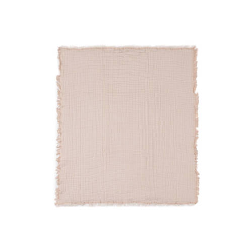 Jollein wiegdeken Fringe Moonstone Ivory Babydeken Geel Effen