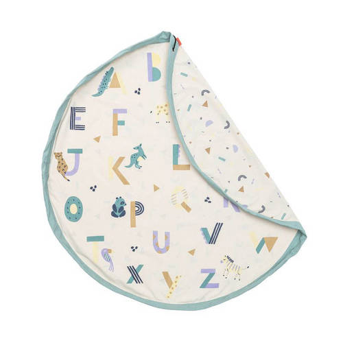 Play&Go 2-in-1 opbergzak speelkleed Animal Alphabet