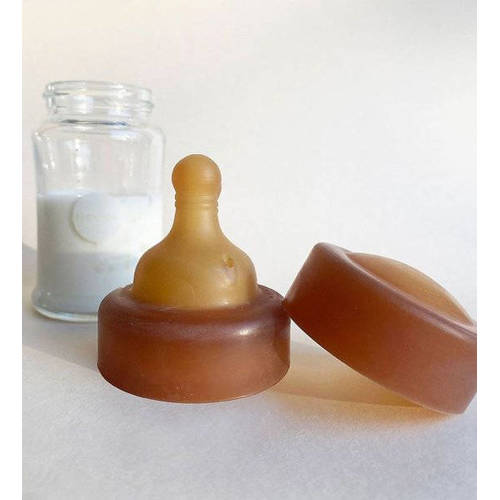 Hevea Baby Glass Bottle wide neck 150ml 2-pack Fles