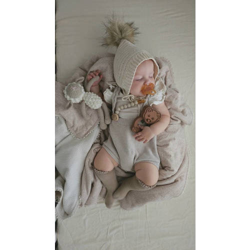 Hevea speen 2-pack 3-36 ortho Milky White & Natural Fopspeen