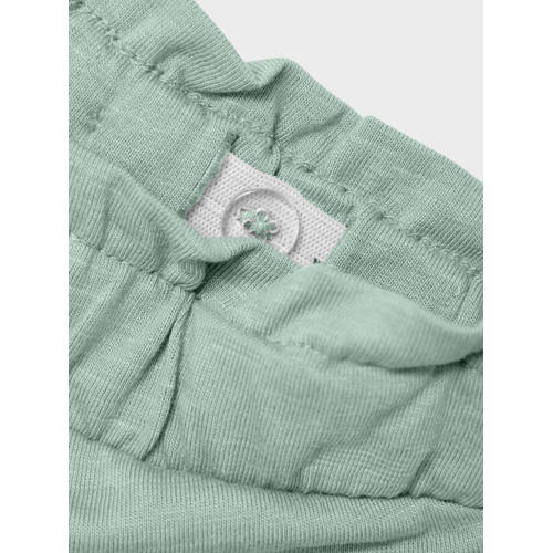 name it BABY casual short NBFHUBBI groen Korte broek Meisjes Katoen 56