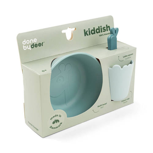 Done by Deer Kiddish first meal set Blue Serviesset