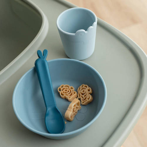 Done by Deer Kiddish first meal set Blue Serviesset