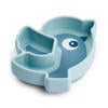 Done by Deer Siliconen Stick&Stay snack bord Birdee - Blauw