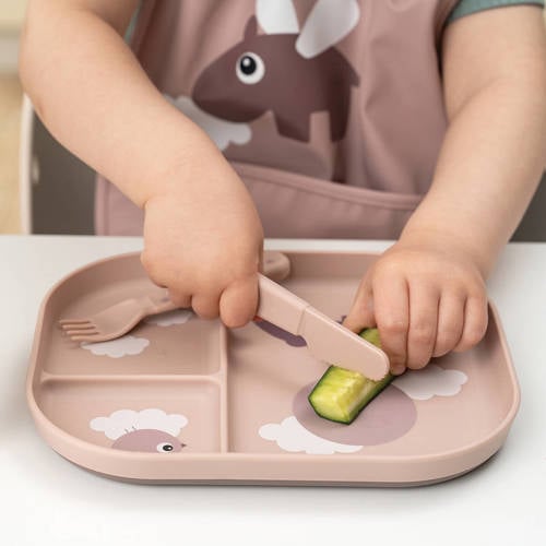Done by Deer Foodie cutlery set Happy dots Powder Bestek
