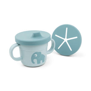 Foodie tuit- en snackbeker Elphee - Blauw