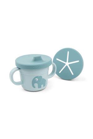 Foodie tuit- en snackbeker Elphee - Blauw