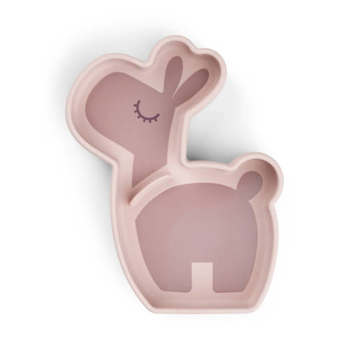 Done by Deer Silicone Stick&Stay snack plate Lalee Powder Bord
