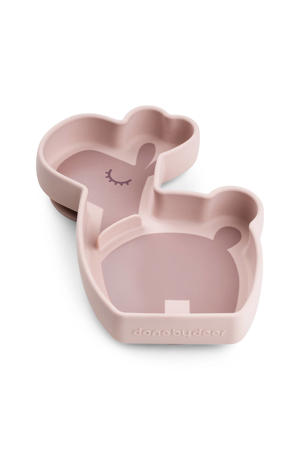 Siliconen Stick & Stay snack bord Lalee - Powder