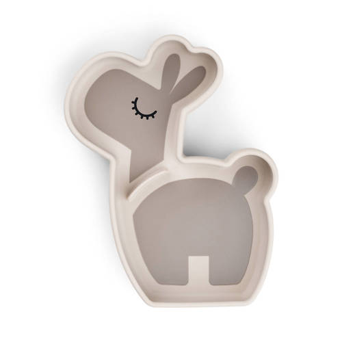 Done by Deer Silicone Stick&Stay snack plate Lalee Sand Bord