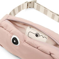 thumbnail: Done by Deer Quilted cross-over kids bag Croco Powder