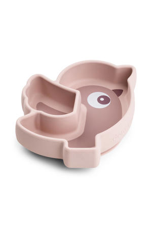 Siliconen Stick&Stay snack bord Birdee - Powder
