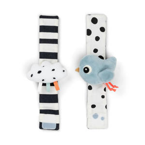 polsrammelaarset Happy Clouds (set van 2) - Blauw