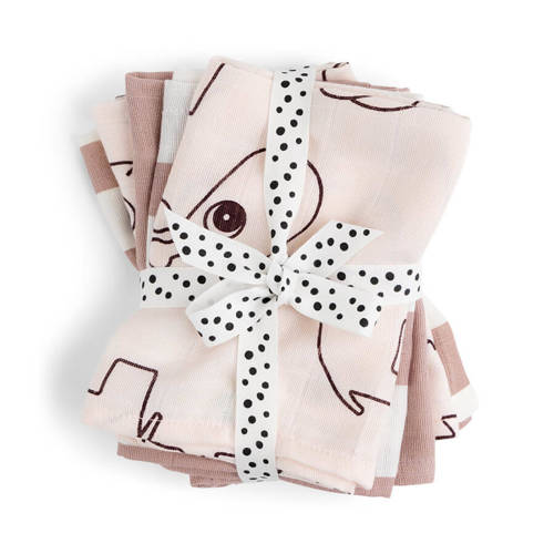 Done by Deer swaddle set van 5 powder Monddoekjes