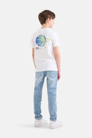 thumbnail: Shoeby T-shirt met backprint wit