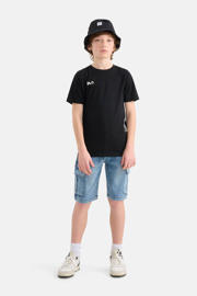 thumbnail: Shoeby T-shirt met backprint zwart