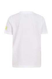 thumbnail: Wenge jongens Shoeby T-shirt van katoen met printopdruk, korte mouwen en ronde hals
