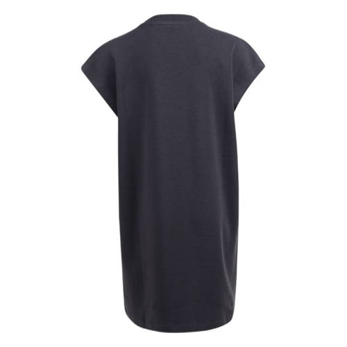 Shoeby T-shirtjurk met printopdruk zwart Meisjes Katoen Ronde hals Printopdruk 98 104
