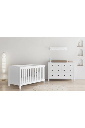 meegroei babykamer Bretagne Wit (2-delig) 