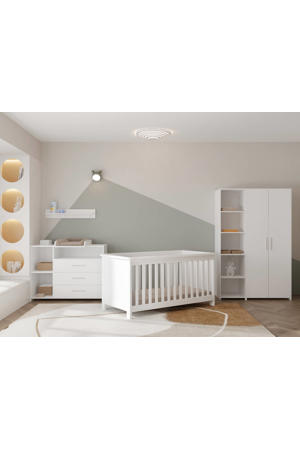 Meegroei Babykamer Luuk Wit (3-delig) 