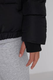 thumbnail: Coolcat 2-in-1 Puffer Winterjas Jaxx Zwart