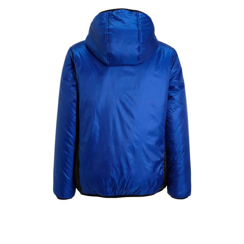 Coolcat Windjack Jayden met Contrast Blauw Jas Jongens Polyamide Capuchon