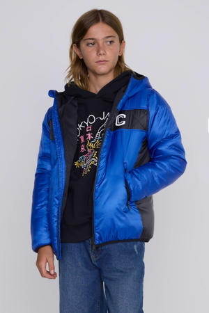 Windjack Jayden met Contrast Blauw