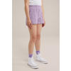 WE Fashion gebloemde sweatshort paars
