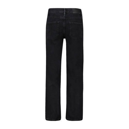 America Today loose fit jeans Dallas washed black Zwart Jongens Denim Effen 134 140