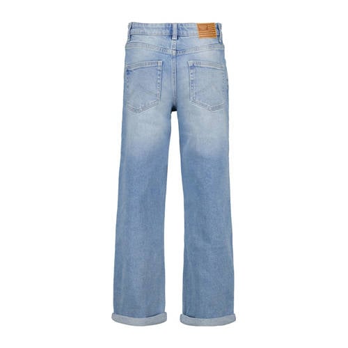 America Today loose fit jeans Dallas Blauw Jongens Denim Effen 122 128