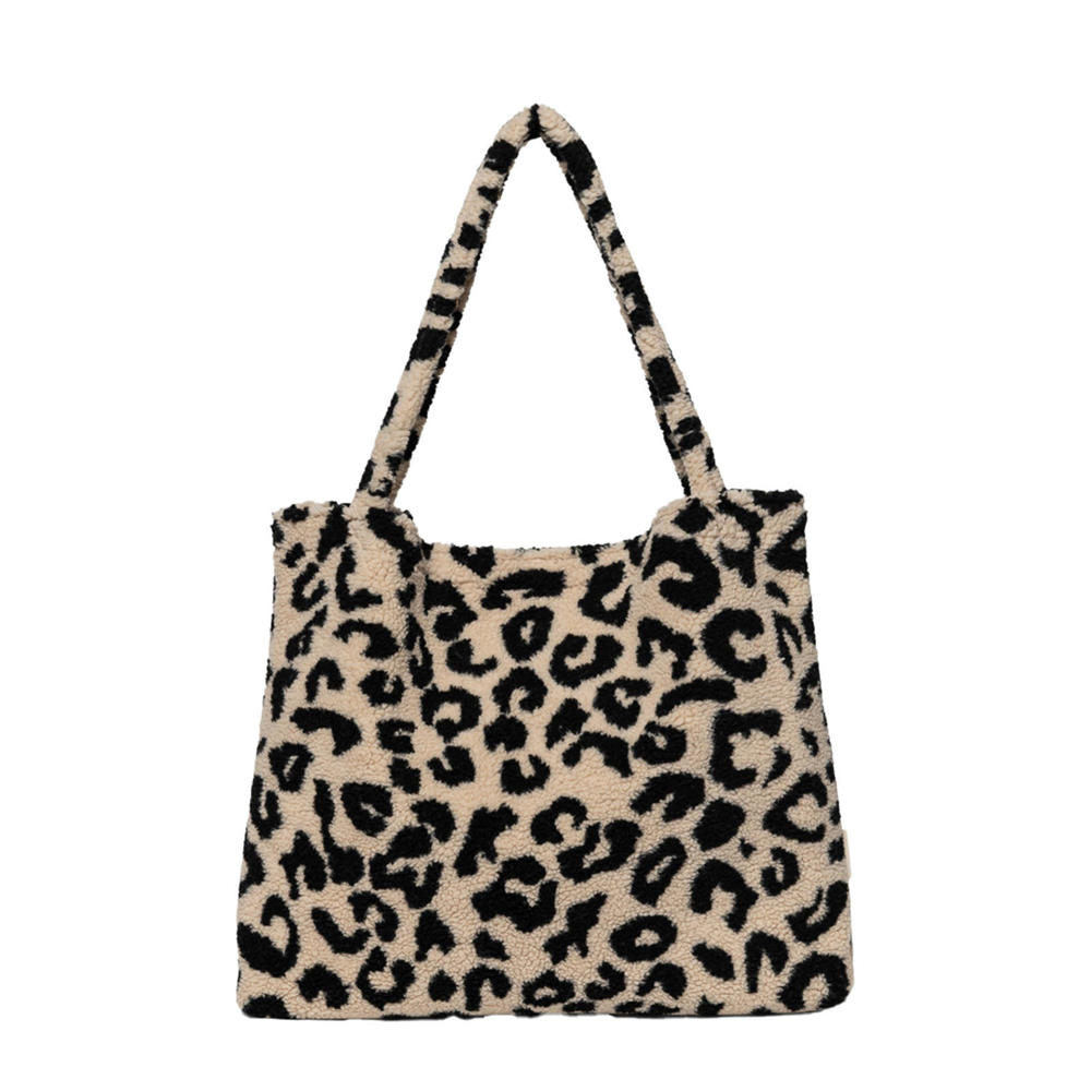 Studio Noos luiertas Holy Cow Teddy Mom Bag ecru/zwart