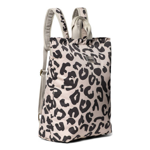 Studio Noos luiertas Holy Cow Puffy Adult Backpack ecru zwart All over print