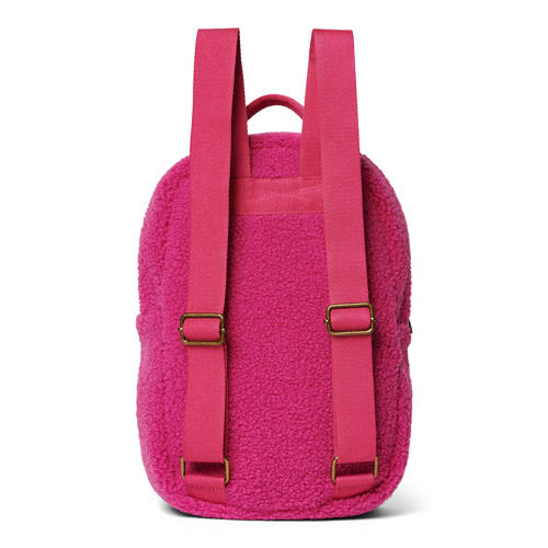 Studio Noos rugzak Teddy Mini backpack fuchsia Roze Effen