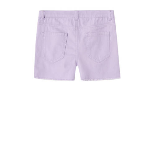 name it KIDS mom casual short lila Korte broek Paars Meisjes Katoen Effen 116
