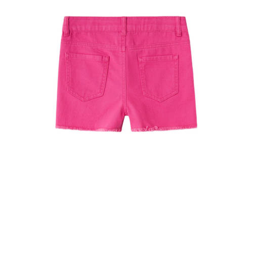 Name it KIDS mom casual short fuchsia Korte broek Roze Meisjes Katoen Effen 152