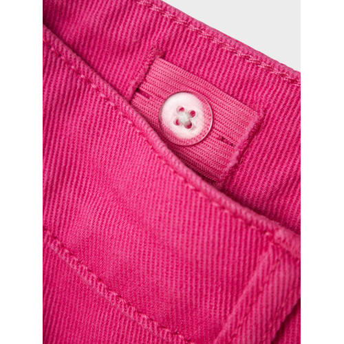 name it KIDS mom casual short fuchsia Korte broek Roze Meisjes Katoen Effen 152