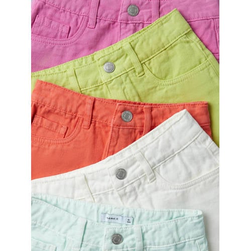 name it KIDS mom casual short wit Korte broek Meisjes Katoen Effen 122