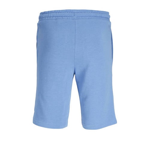 jack & jones JUNIOR sweatshort JPSTKAPPER met logo lichtblauw Korte broek 140