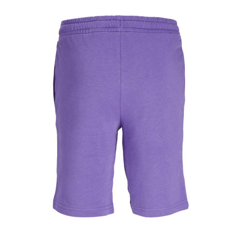 jack & jones JUNIOR sweatshort JPSTKAPPER met logo paars Korte broek Logo 128